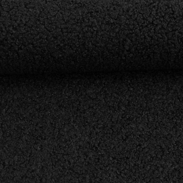 Teddy Boucle Kodiak Schwarz von Swafing